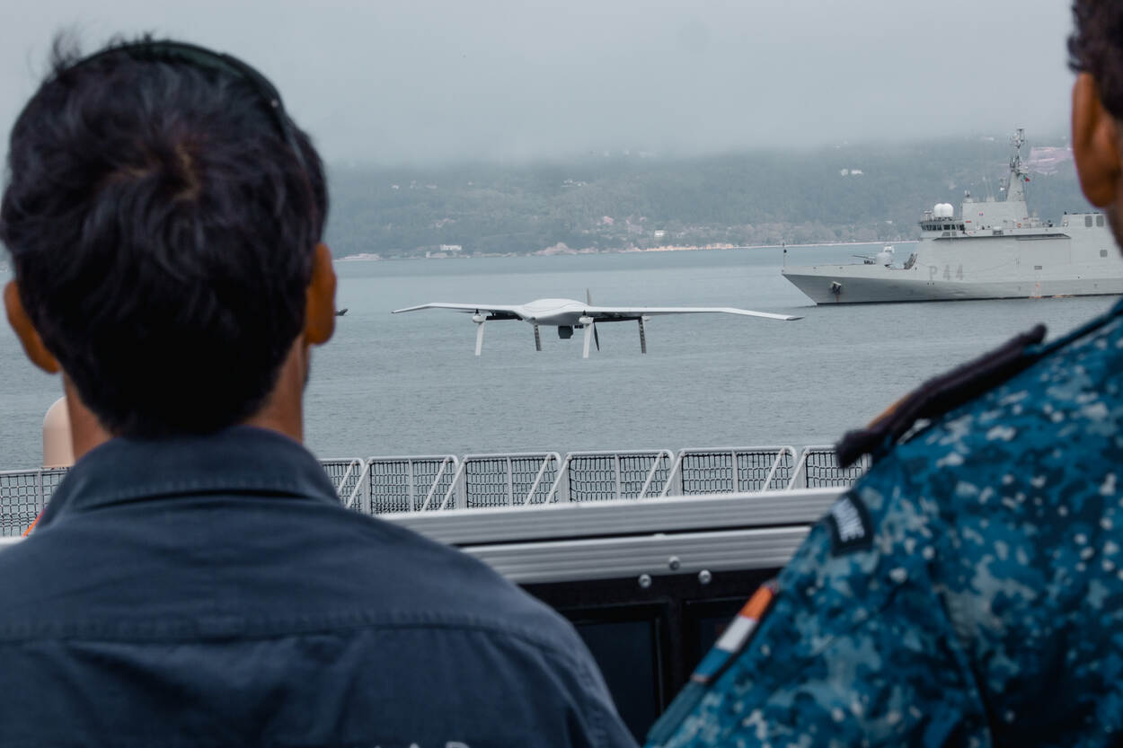 De Deltaquad EVO kan verticaal opstijgen.