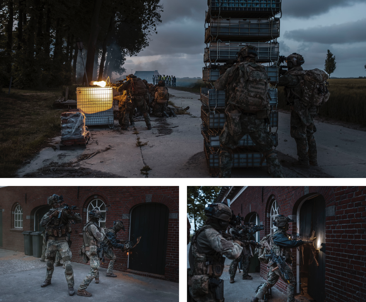 De aanval in Lauwerzijl is begonnen. Er wordt hard gevochten om de Teenstraheerd te bereiken.