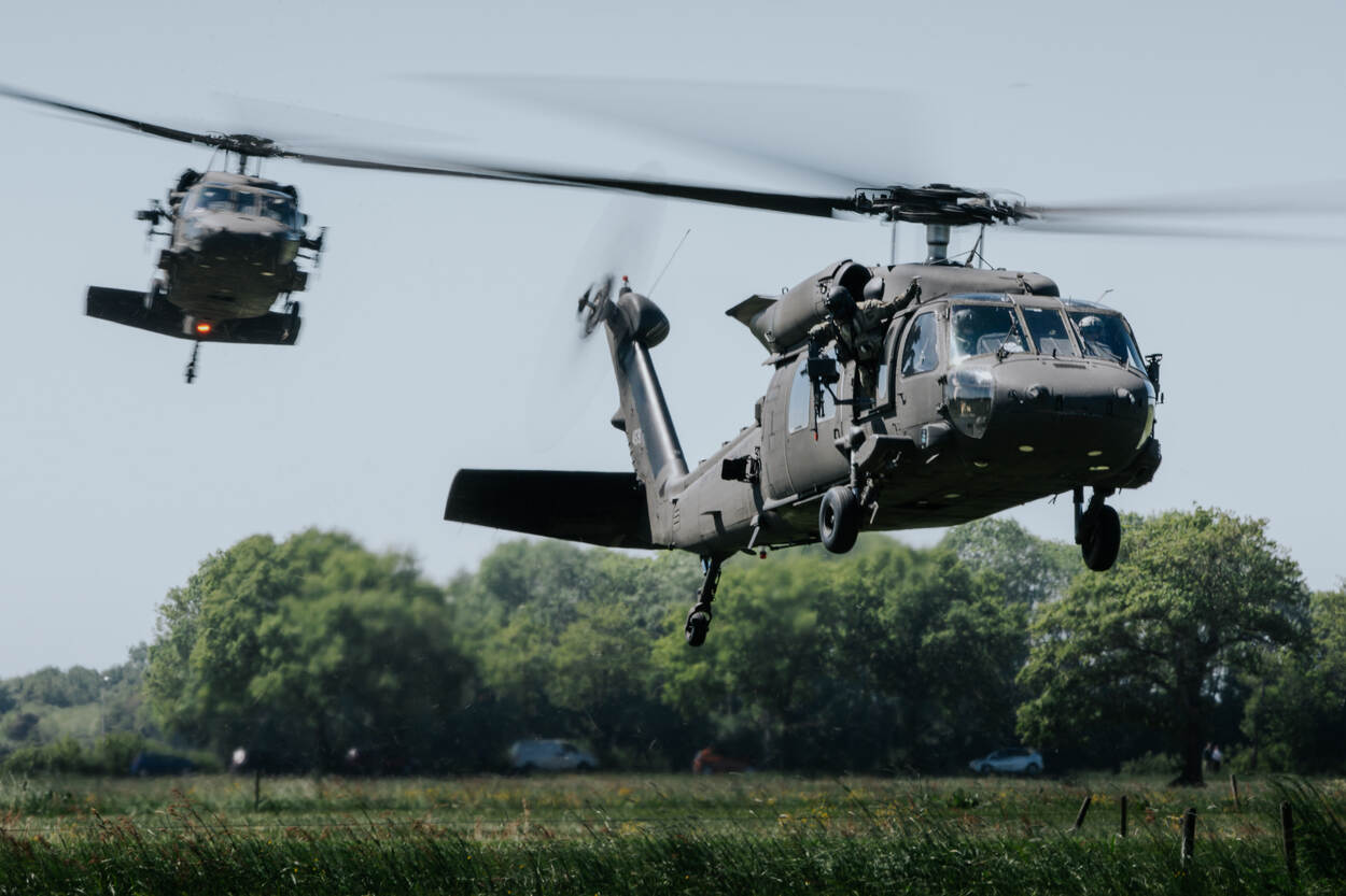 Amerikaanse helikopters.
