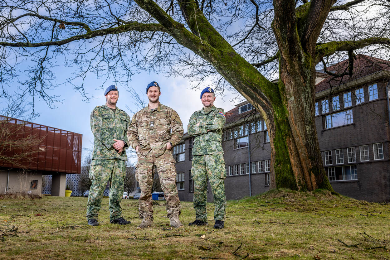 Collega’s van team IMPT KMar.