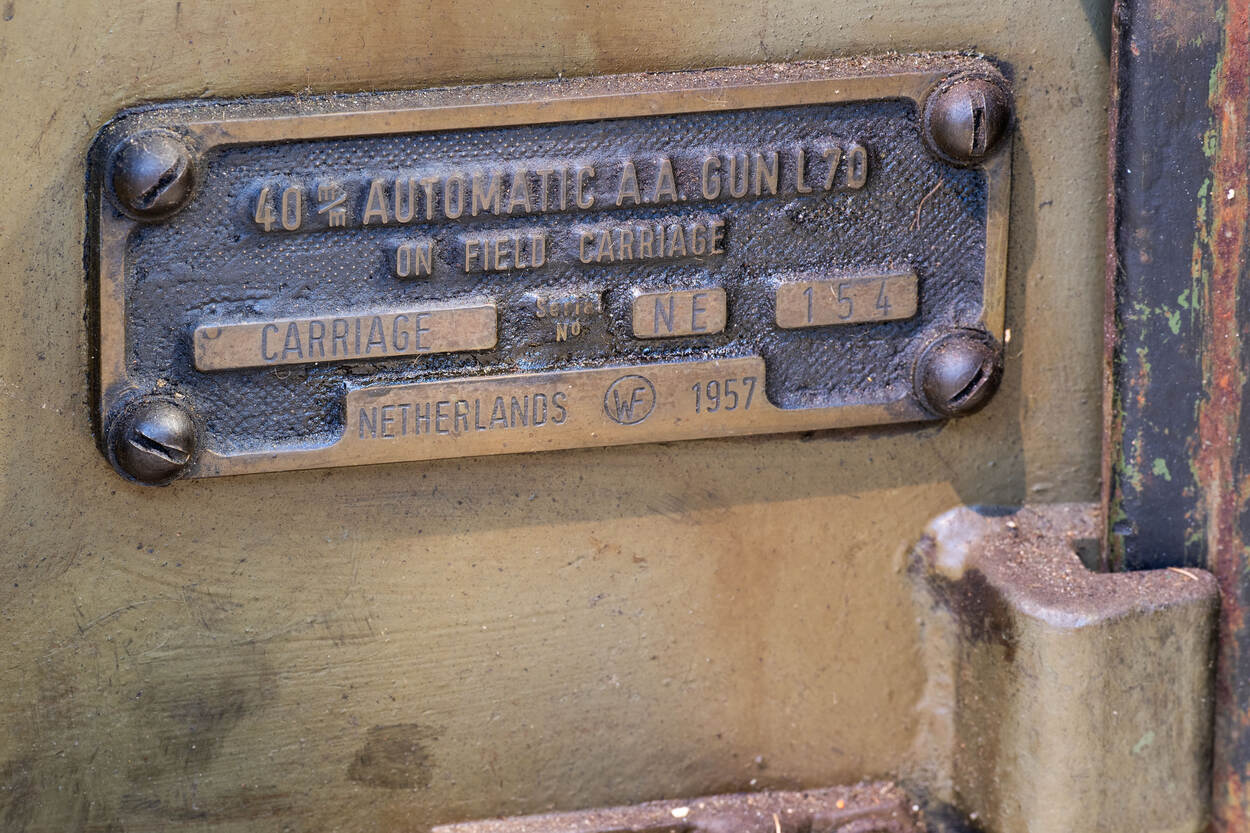 Typeplaatje van 40L70.