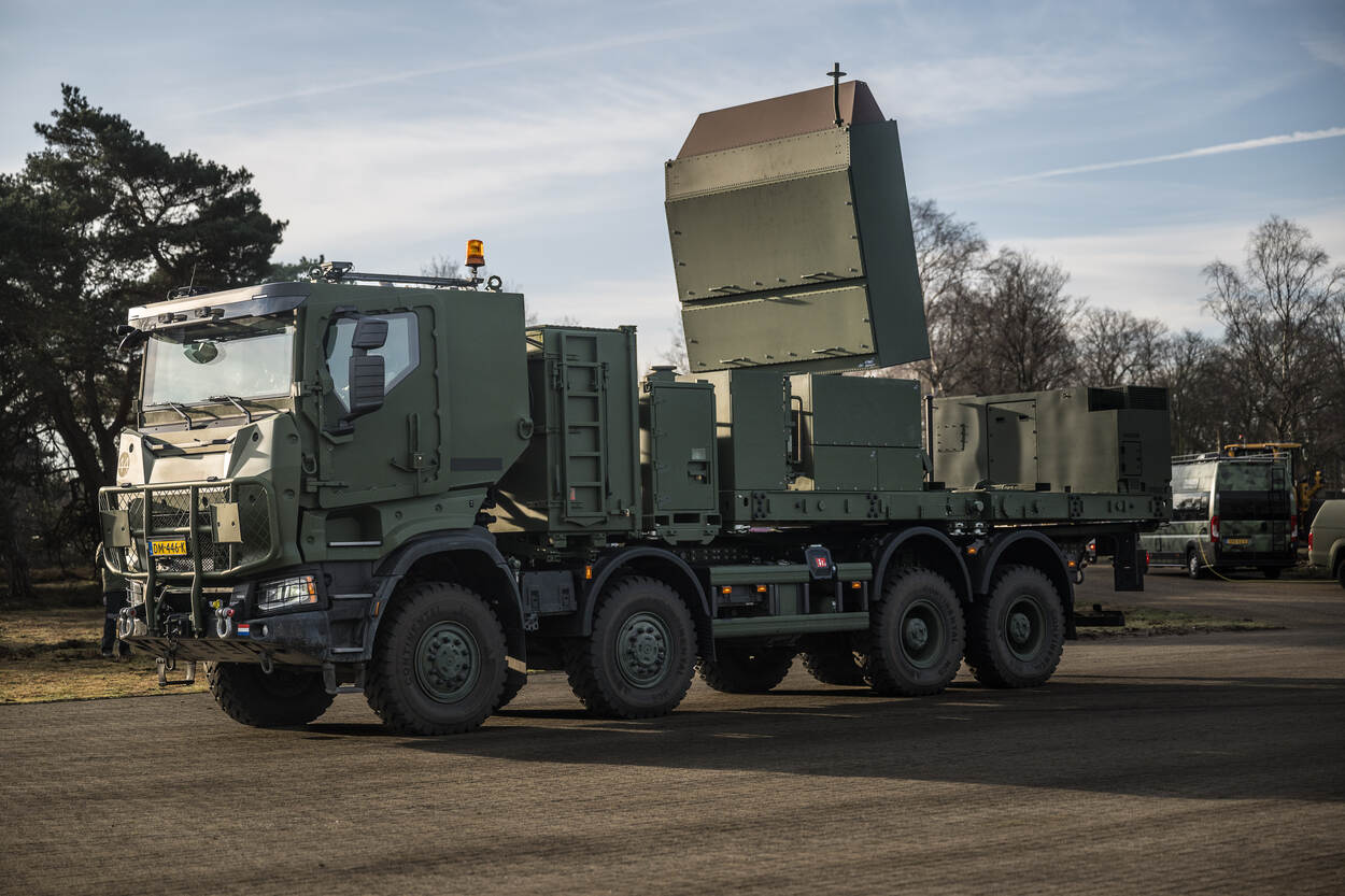 De Ground Master 200 Multi Missie Radar Compact op de Gryphus.