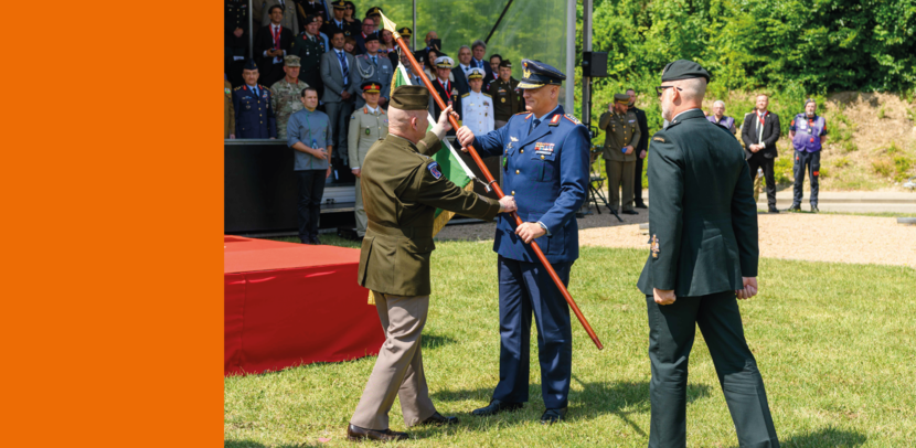 Vlagoverdracht tijdens een commandowissel