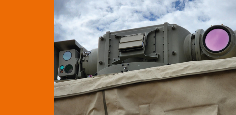 Een lasersysteem om drones mee uit te schakelen.