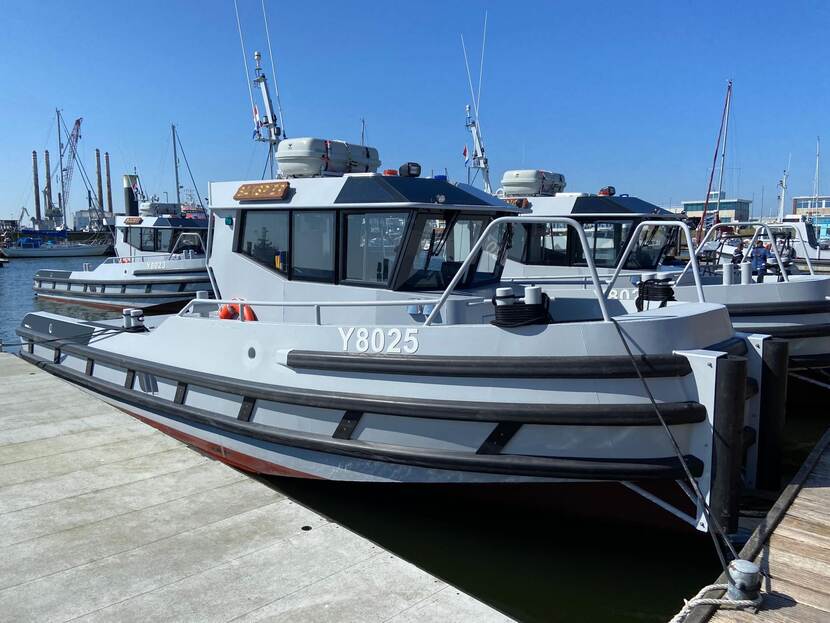 Het nieuwe vaartuig genaamd Bakspier.