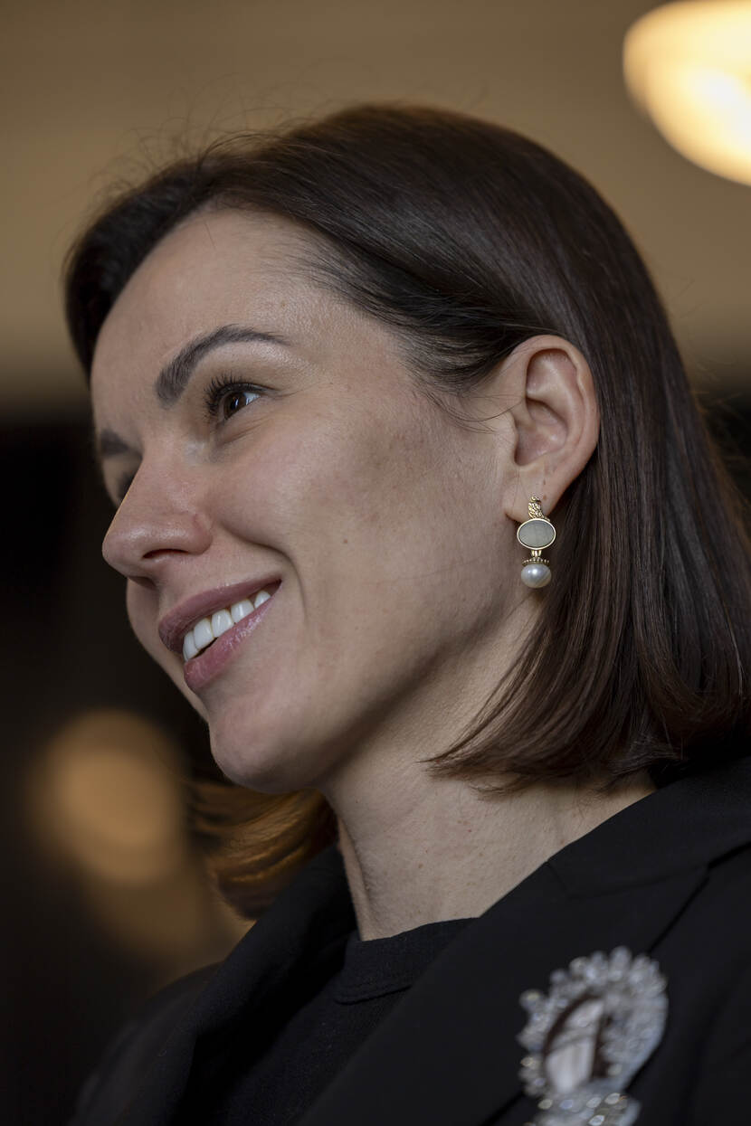 Een portret van Iryna.