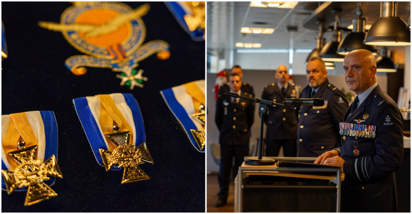 Medaille officierskruis.