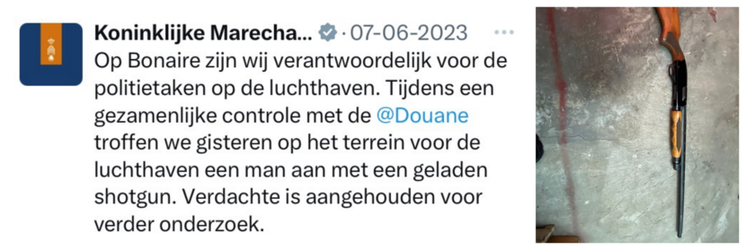 Afbeelding van een twitterbericht.