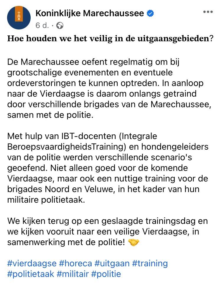 afbeelding van een facebook-bericht.