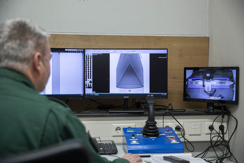Specialisten kunnen op afstand de testresultaten van wapens en munitie volgen en analyseren.