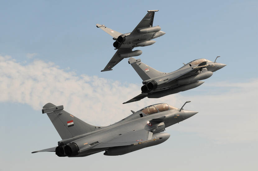 Egyptische Dassault Rafales.