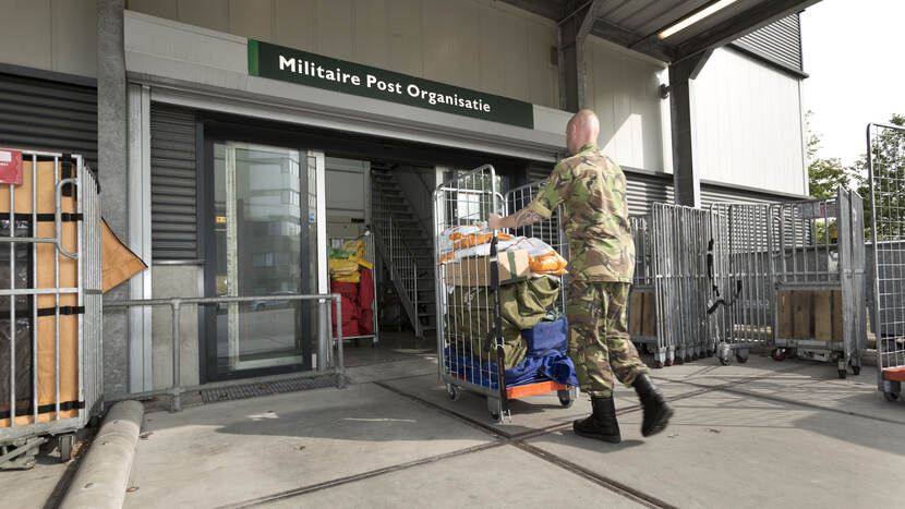 Ingang Defensie Post Organisatie.