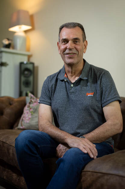 Een portretfoto van Hoofd Onderhoud bij 298 Squadron eerste luitenant Arthur.