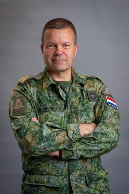 Portret generaal-majoor Ernst Dobbenberg