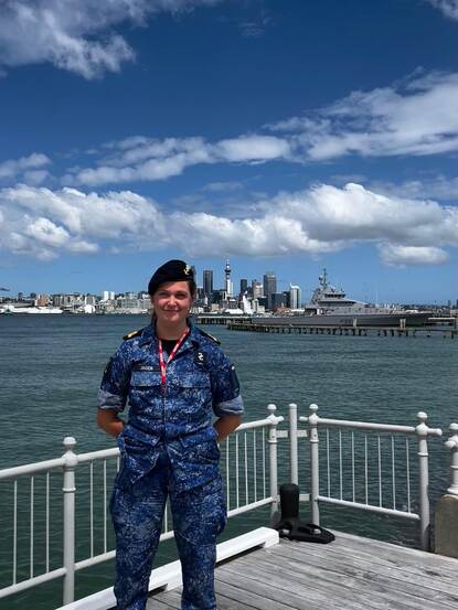 Na haar studie neurowetenschappen wil Merel zich graag blijven inzetten voor Defensie.