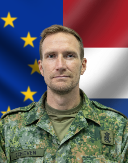 Portretfoto van een militair.