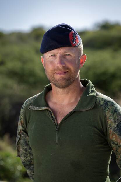 Leider van de oefening MAJMARNS Mark kreeg samen met de gevechtsschietinstructeurs-opleiding een LFTT voor elkaar die model staat voor toekomstige samenwerking.