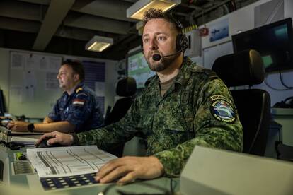 Majoor der mariniers Roderic.