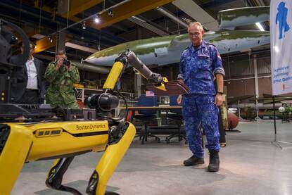 Kapitein ter zee Jorn en de gele robothond.