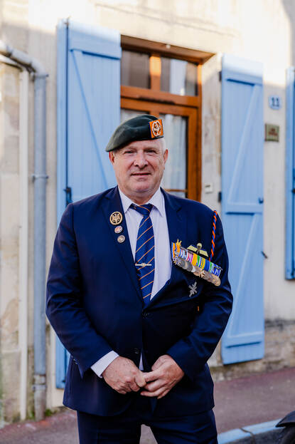 Portretfoto van Ton van Hooff.