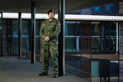 Militairen bereiden zich voor tijdens oefening Grand Quadriga.
