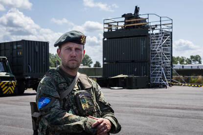 Portret Batterijopperwachtmeester Rick