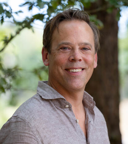 Portretfoto van Klaas-Jan Kakebeeke