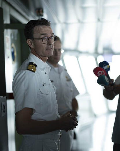 C-ZMCARIB commandeur Walter Hansen