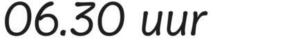 06.30 uur