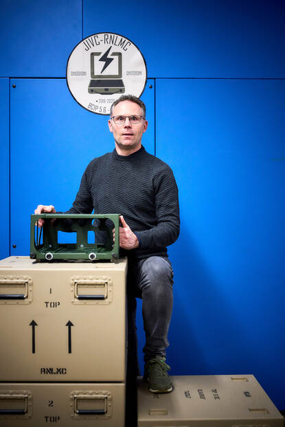 Mark van Harmelen, burgermedewerker van JIVC.